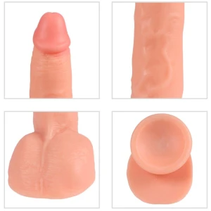 SHEQU - BEAST DILDO VIBRANT AVEC TÃLÃCOMMANDE 24,5 CM